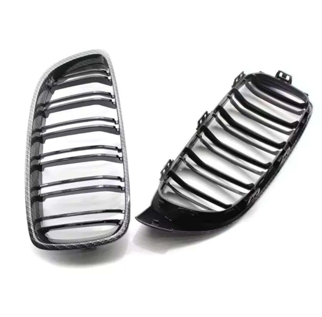 Carbon look kidney grilles for BMW 4 Series F32 (2013 to 2020)