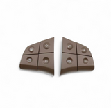 Mercedes-Benz R-Class W251 Multifunction steering wheel buttons replacement (2006 - 2009) Mercedes-Benz Euro Premium Parts Brown Without voice control