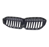 Black front kidney grilles M3 Competition-look for BMW 3 Series G20 (2019 to 2022) BMW Euro Premium Parts