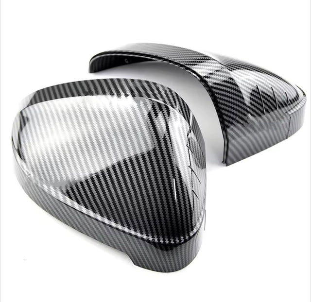 Carbon look mirror caps for Audi A5 B9 (2017 to 2024) Audi Euro Premium Parts Without side assist