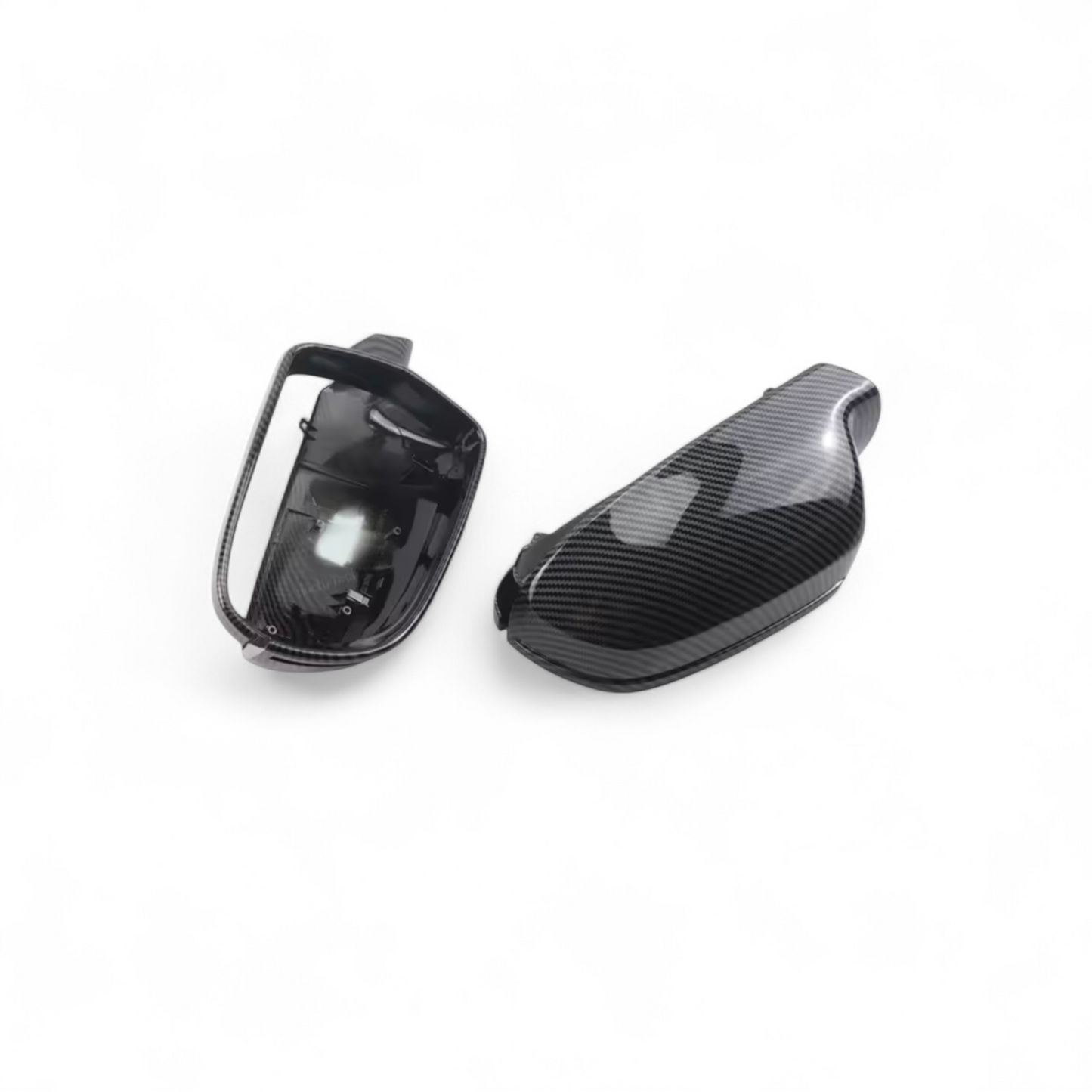 Carbon fiber mirror caps for Audi A4 B8 - 2008 to 2016