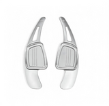 Performance Aluminum Paddle Shifters for Audi Q5 II (2017 - 2024) Audi Euro Premium Parts Silver