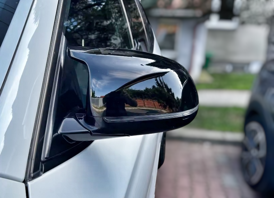 BMW M-look Glossy Black Mirrors for BMW X6 F16 - 2014 to 2018 BMW Euro Premium Parts