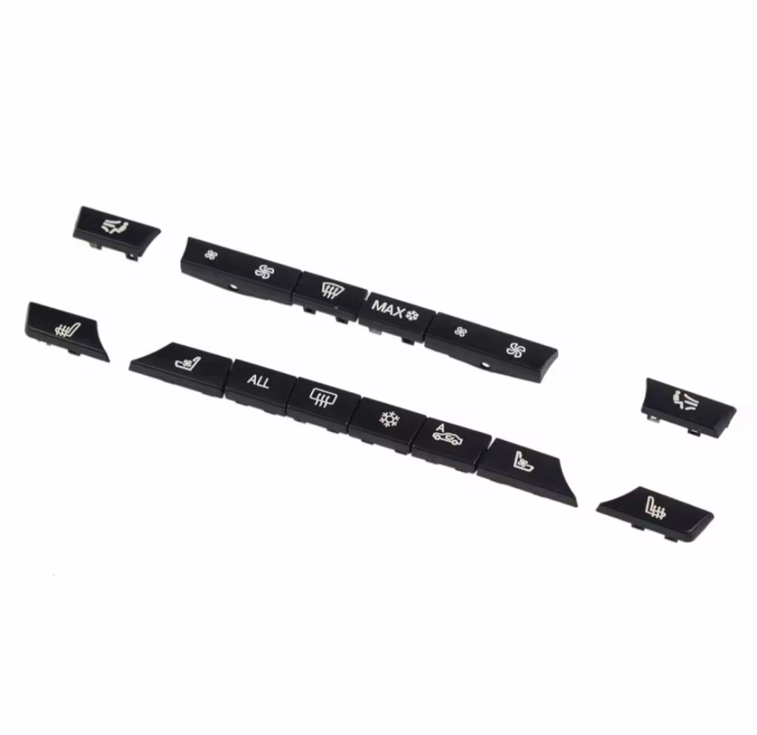 Set of climate control buttons for BMW 5 Series and M5 F10 (2010 to 2017) BMW Euro Premium Parts