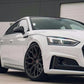 Glossy black mirror caps for Audi A5 B9 (2017 to 2024)