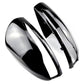 Glossy black mirror caps for Mercedes E-Class W213 (2015 to 2024)