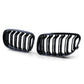 Black Front Kidney Grilles M3-look for BMW 3 Series E90 E91 (2006 to 2012)