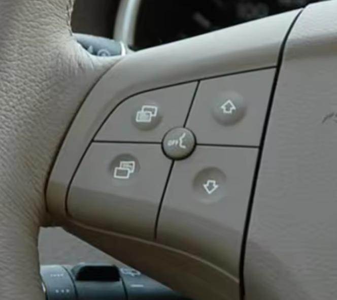 Mercedes-Benz B-Class W245 Multifunction steering wheel buttons replacement (2008 - 2011)