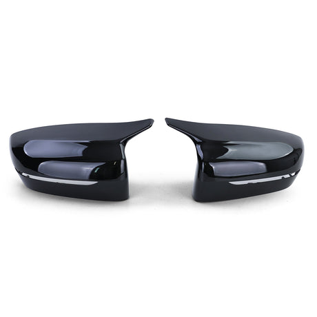 BMW 3 Series G30 M5-look Glossy Black Side Mirror Caps - 2018 to 2022 BMW Euro Premium Parts