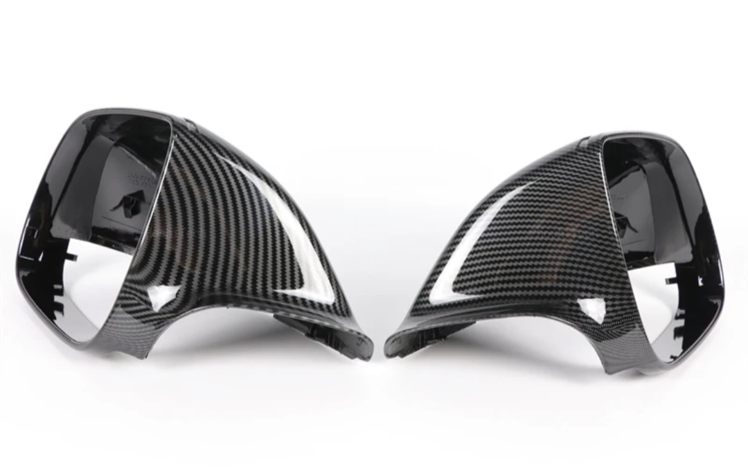 Carbon fiber mirror caps for Audi Q7 (2010 to 2015)