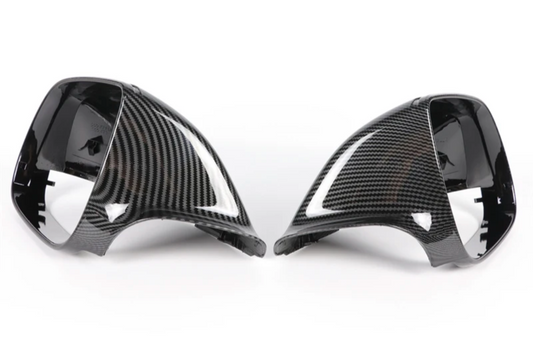 Carbon fiber mirror caps for Audi Q7 (2010 to 2015)