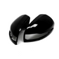 Glossy black mirror caps for Mercedes E-Class W213 (2015 to 2024)