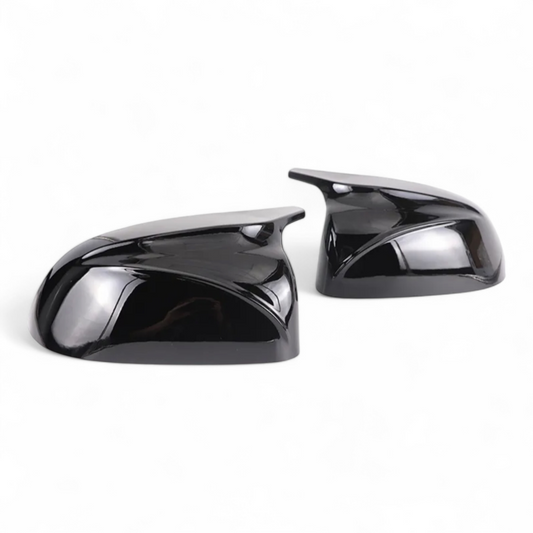 BMW M-look glossy black mirror caps for BMW X7 G07 - 2019 to 2025