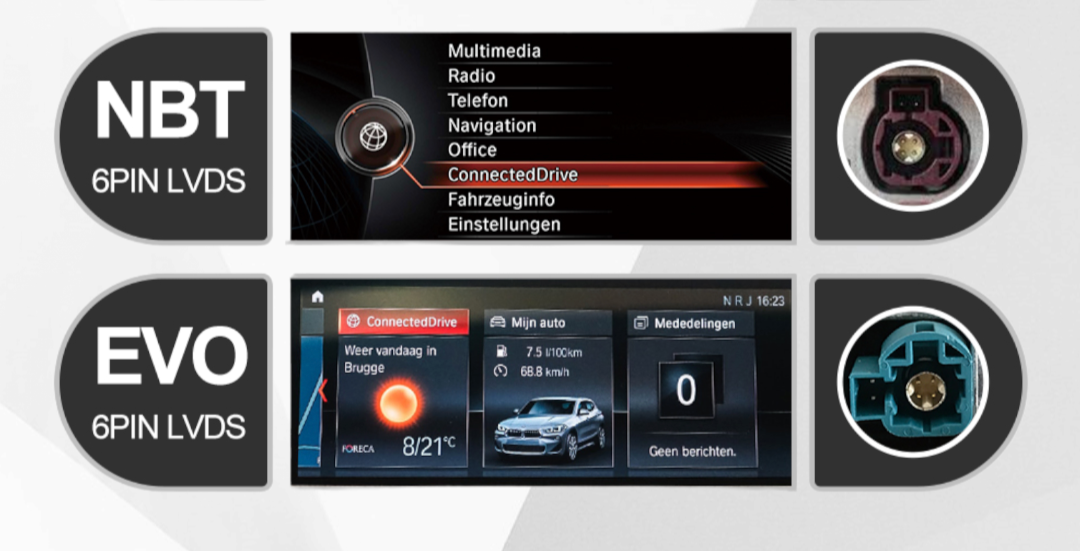 Carplay/Android Auto retrofit kit for BMW 6 Series and M6 F12 (2011 to 2019)