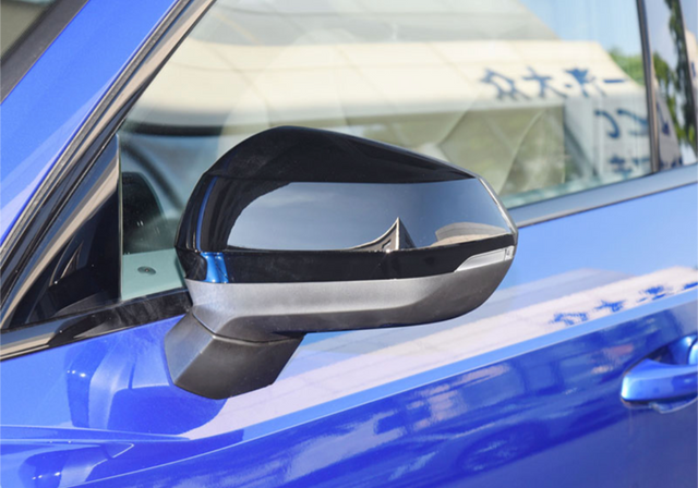 Glossy black mirror caps for Audi Q3 and RSQ3 (2018 to 2023) Euro Premium Parts