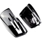 Glossy black mirror caps for Mercedes C-Class W204 (2007 to 2014)