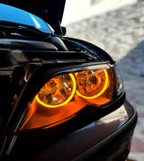 LED Angel Eyes Kit Headlights for BMW 3 Series E46 - '98 to '06 BMW Euro Premium Parts