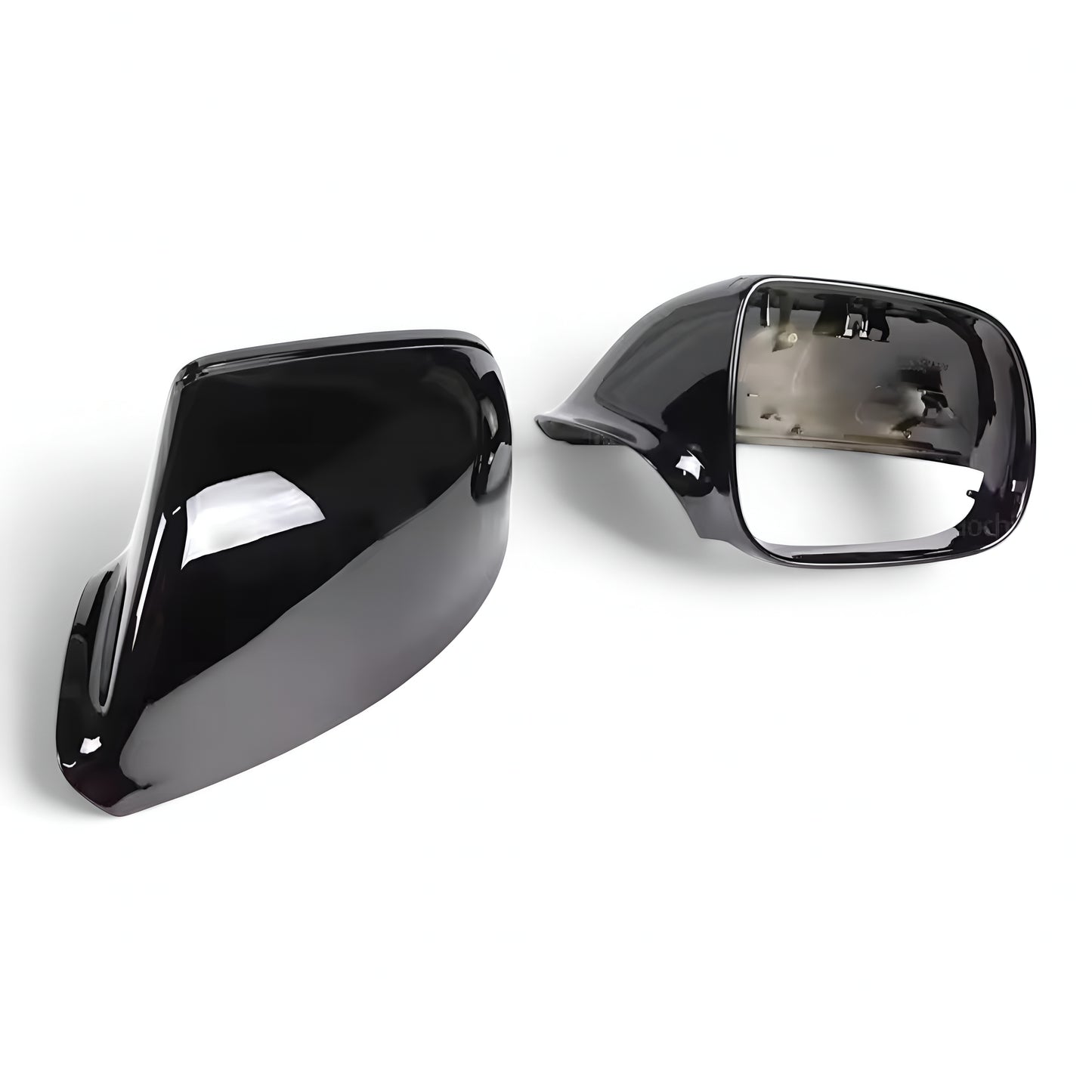 Glossy black mirror caps for Audi Q7 (2010 to 2015)
