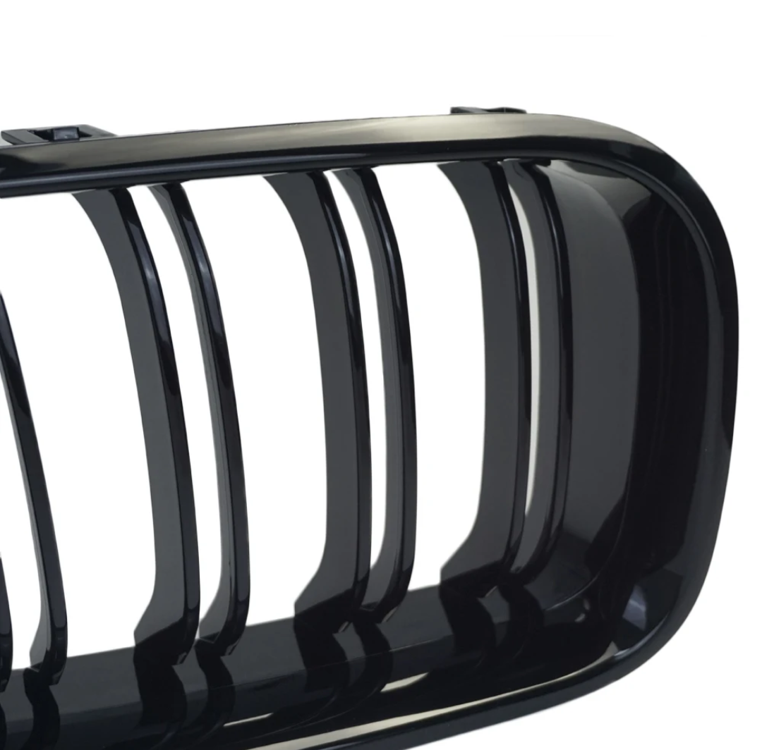 Black Front Kidney Grilles M6 Competition-look for BMW 6 Series F06 F12 F13 (2010 to 2018) BMW Euro Premium Parts