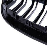 Black front kidney grilles M5 Competition-look for BMW 5 Series E60 (2003 to 2010) BMW Euro Premium Parts