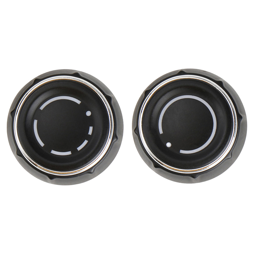 Set of 2 Volume and PCM Media Control Knobs for Porsche 911 (991) - 2011 to 2018 Euro Premium Parts