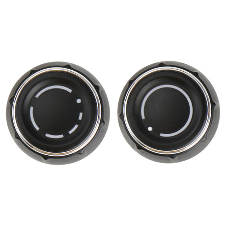 Set of 2 Volume and PCM Media Control Knobs for Porsche 911 (991) - 2011 to 2018 Euro Premium Parts