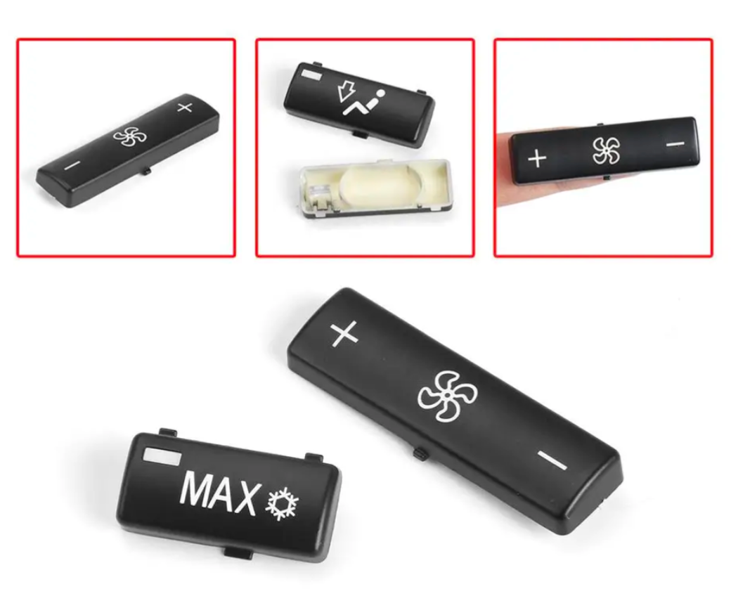 Set of 16 climate control buttons for BMW 5 Series M5 E39 (1996 to 2003) BMW Euro Premium Parts