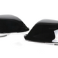 Glossy black mirror caps for Audi Q5 (2008 to 2017)