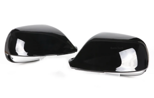 Glossy black mirror caps for Audi Q5 (2008 to 2017)