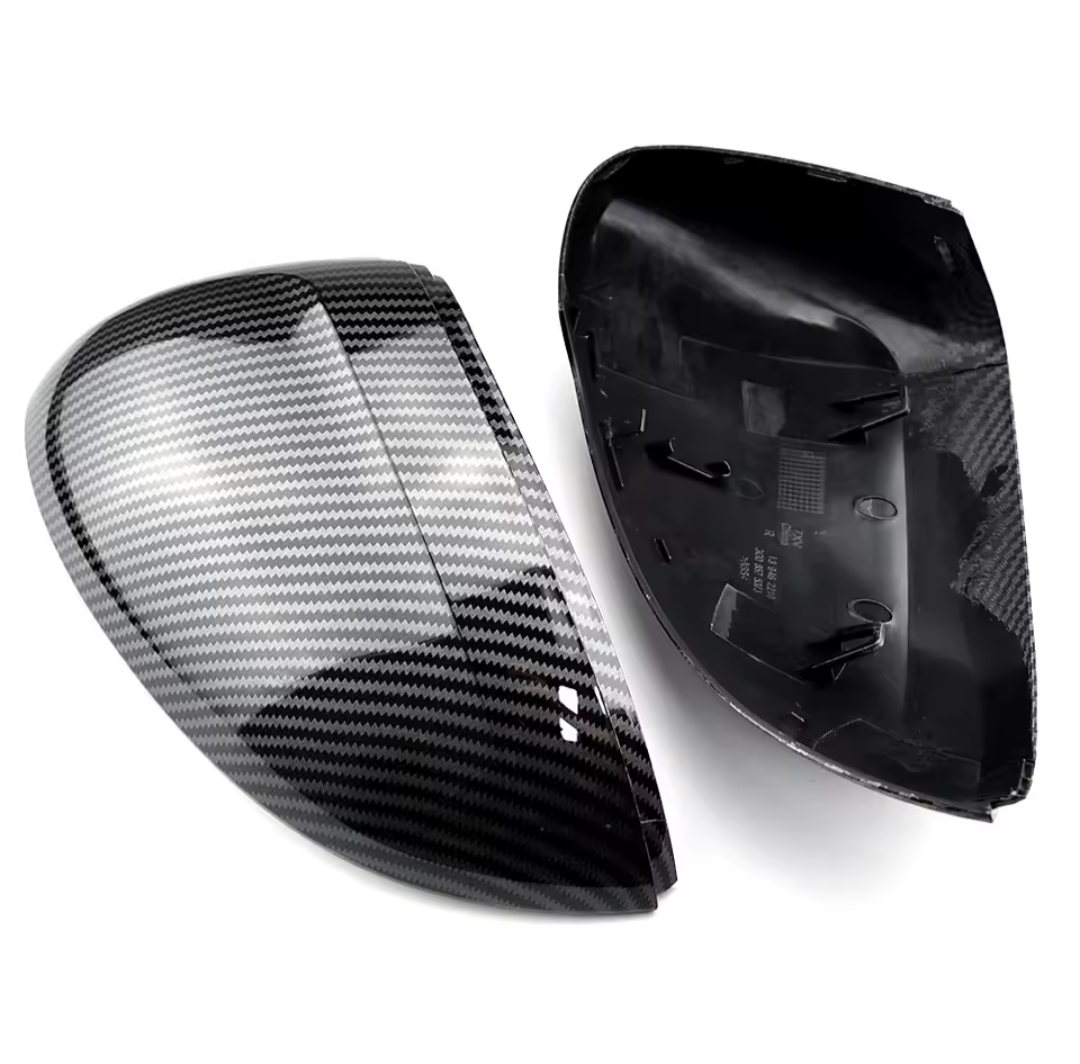 Volkswagen Passat carbon fiber look mirror caps (MY 2015-2020) VW Euro Premium Parts - ERP DISTRIBUTION