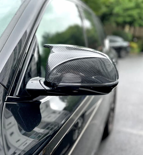BMW M-look carbon fiber mirror caps for BMW X4 G02 - 2017 to 2021 BMW Euro Premium Parts