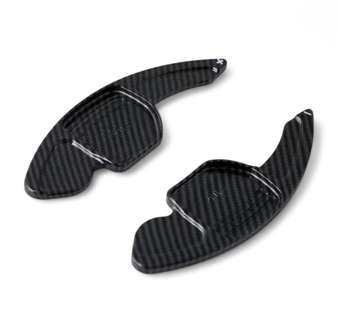 Performance Steering Wheel Paddle Shifters for Audi Q5 I (2008 - 2017) Audi Euro Premium Parts Carbon fiber replica