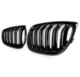 Black Front Grilles for BMW 5 Series F10 F11 (2010 to 2017) BMW Euro Premium Parts