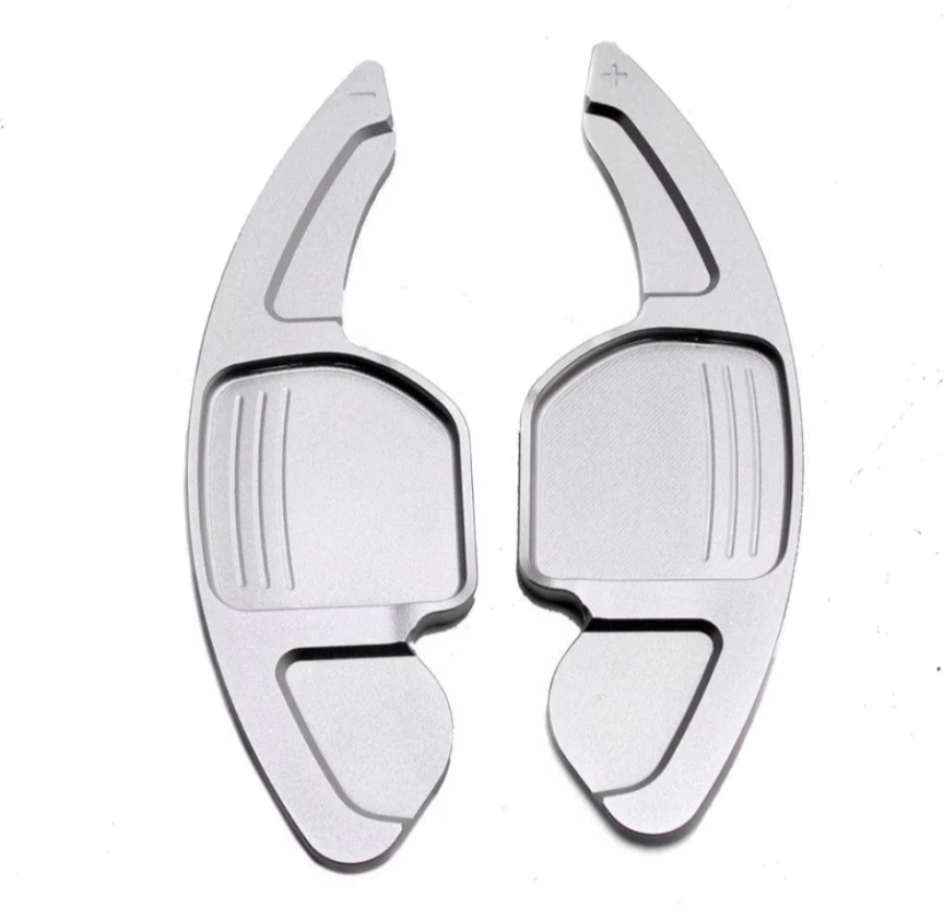 Performance Steering Wheel Paddle Shifters for Audi A3 8V (2012 to 2019) Audi Euro Premium Parts Silver Pre-facelift (2012 to 2016)