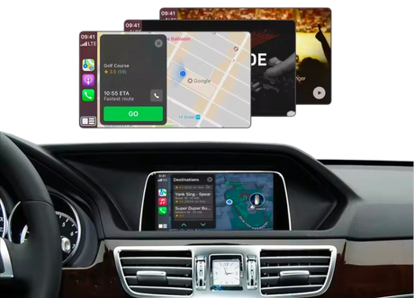 Wireless Apple CarPlay/AndroidAuto retrofit kit for Mercedes E-Class W212 (2008-2015) Euro Premium Parts