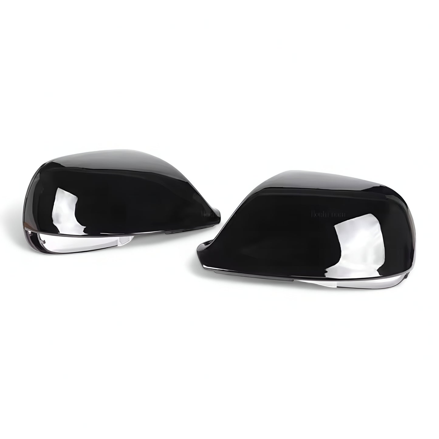 Glossy black mirror caps for Audi Q7 (2010 to 2015)