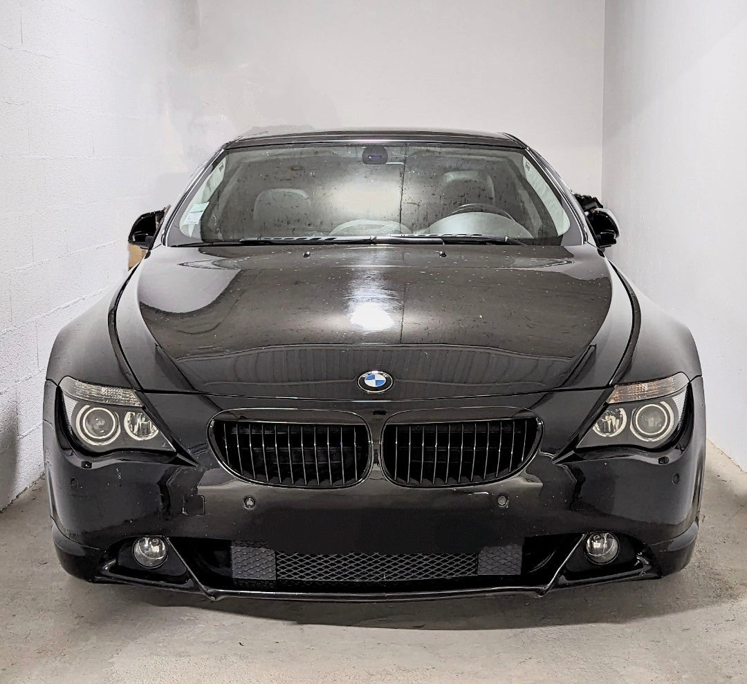 Black Front Grilles for BMW 6 Series E63 E64 (2003 to 2010)