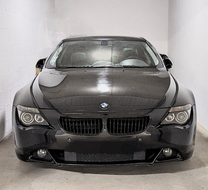 Black Front Grilles for BMW 6 Series E63 E64 (2003 to 2010)