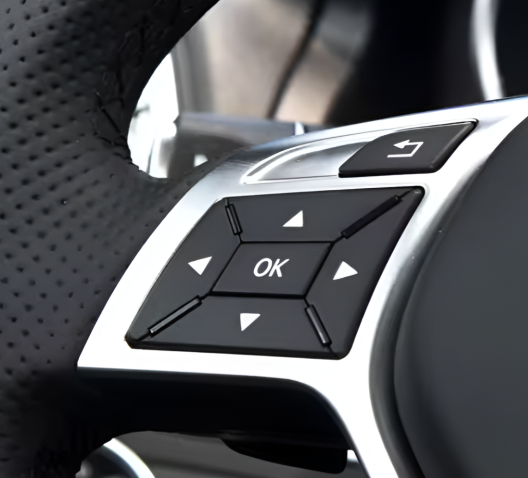 Mercedes-Benz ML W166 Multifunction steering wheel buttons replacement (2011 - 2015)