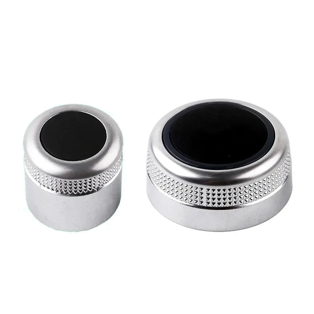 Set of Volume and MMI Knobs/Buttons for Audi A8 D3 (2003–2010) Euro Premium Parts Set of (2x) Volume & Media MMI Buttons