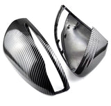 Carbon look mirror caps for Mercedes C-Class W205 (2014 to 2021) Mercedes-Benz Euro Premium Parts