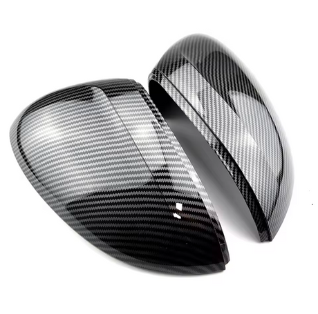 Volkswagen Passat carbon fiber look mirror caps (MY 2015-2020) VW Euro Premium Parts - ERP DISTRIBUTION