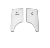 Interior navigation buttons repair kit for Mercedes GLA X156 (2014 to 2020) Euro Premium Parts Silver With "C" button