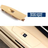 Replacement window switches trims for BMW 7 Series F01 (2010 - 2017) BMW Euro Premium Parts Passenger window switch trim Beige