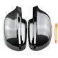 Carbon fiber mirror caps for Audi A4 B8 - 2008 to 2016