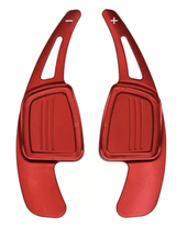 Performance Aluminum Paddle Shifters for Audi (After 2017) Audi Euro Premium Parts Red