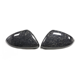 Carbon fiber mirror caps for Volkswagen Golf Mk7 (2012-2020) Euro Premium Parts Forged Carbon
